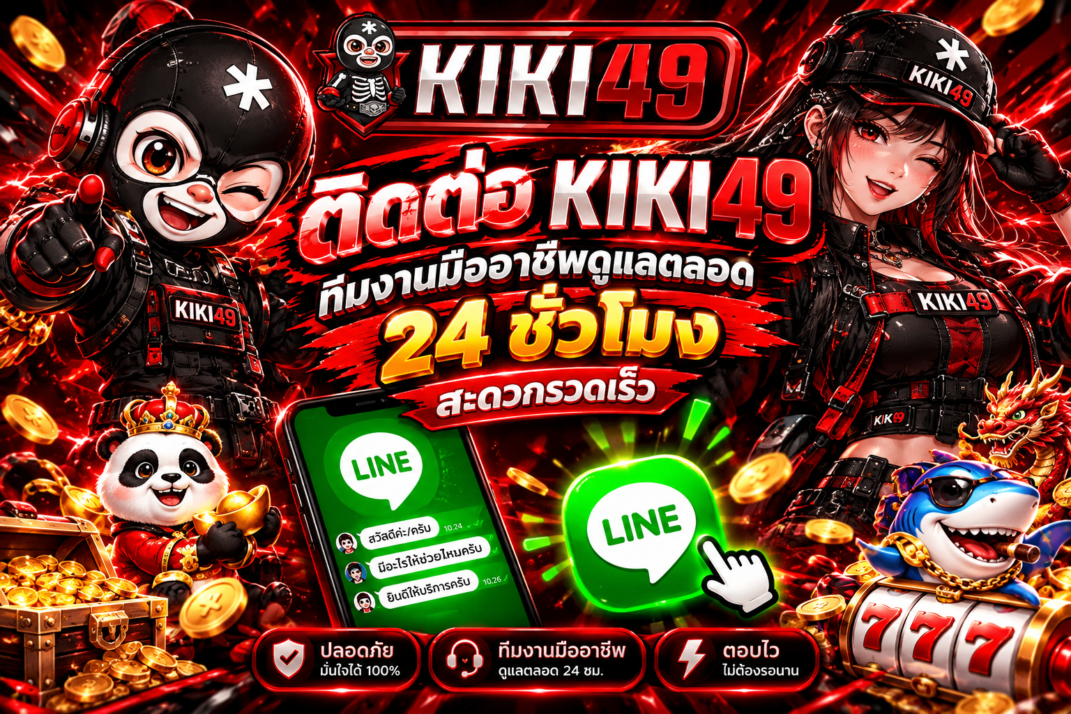 ติดต่อ KIKI49